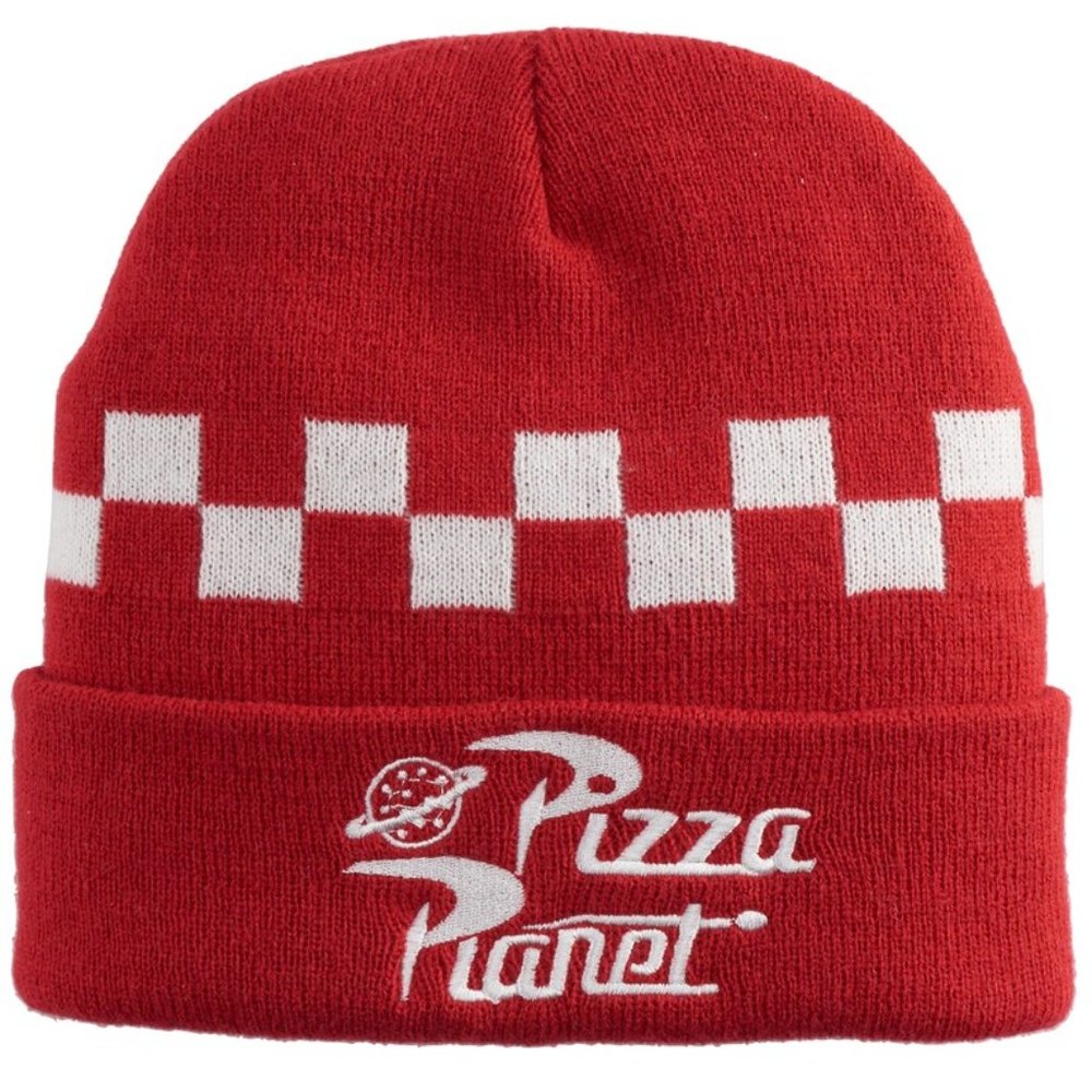 New! Pixar Toy Story Pizza Planet Knit Beanie Hat